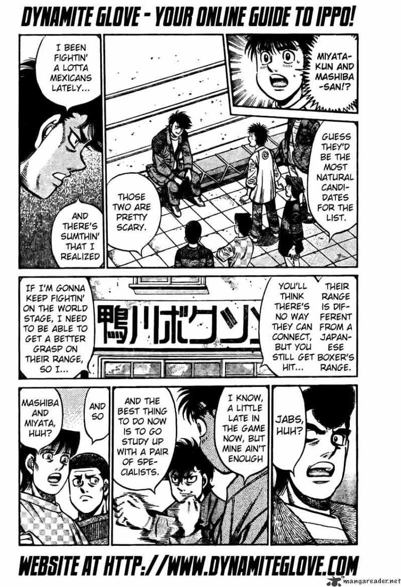 Hajime no Ippo: Fighting Spirit, Chapter 808 image 10